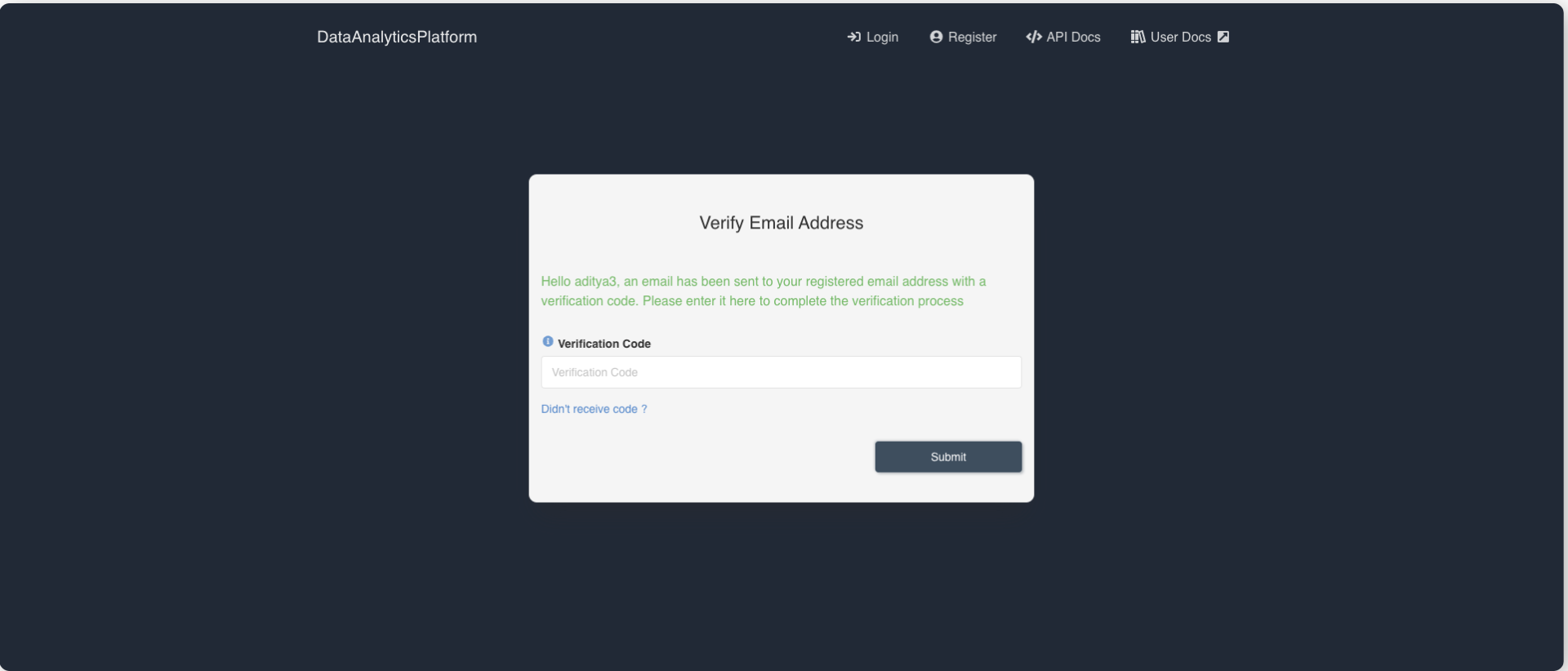 Register Amorphic