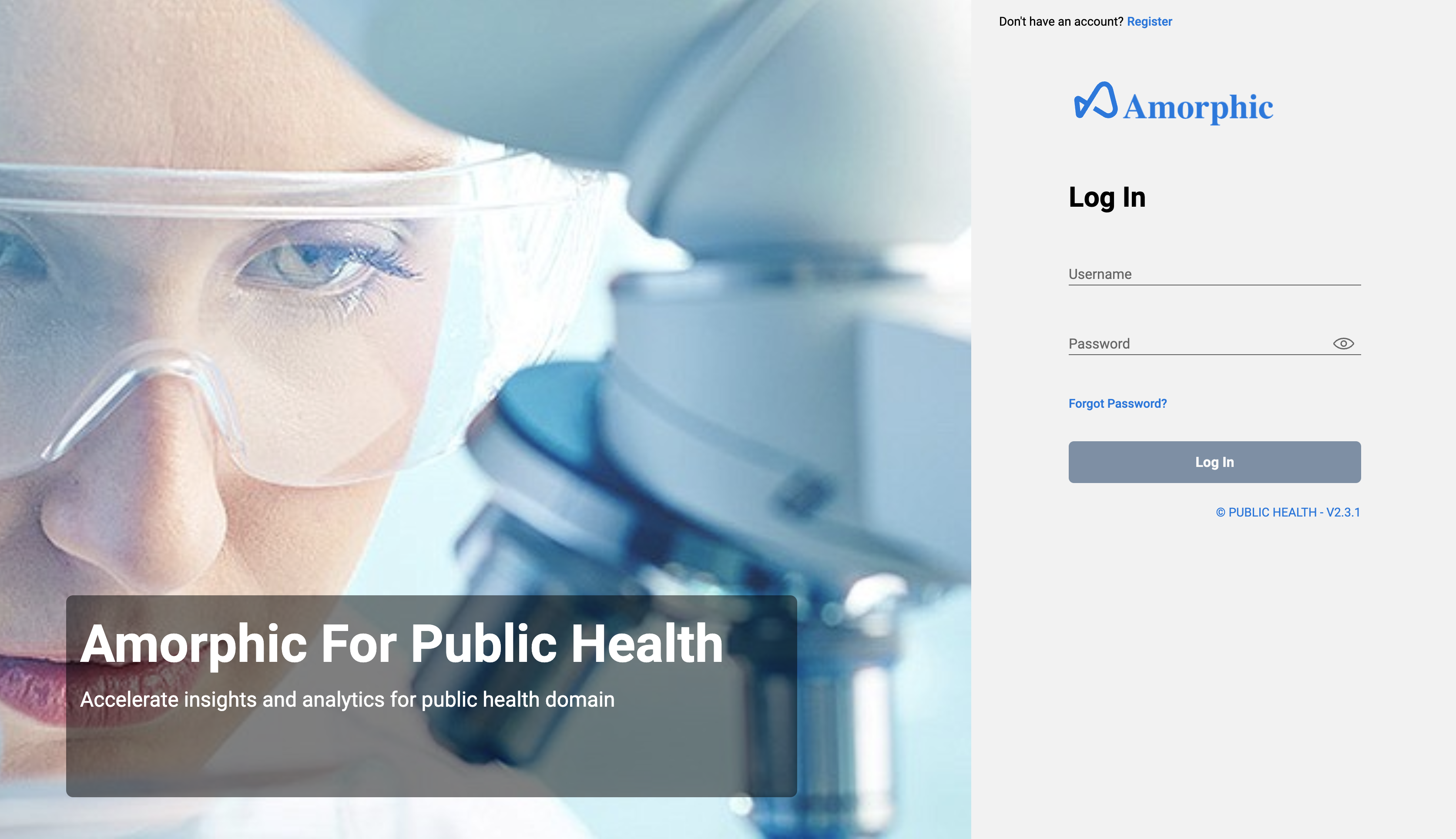 Login Amorphic